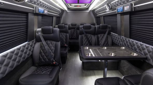 15 passenger sprinter van interior aurora
