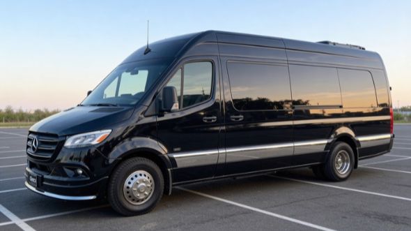 aurora concert sprinter van rental