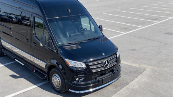 aurora sporting event sprinter van rental