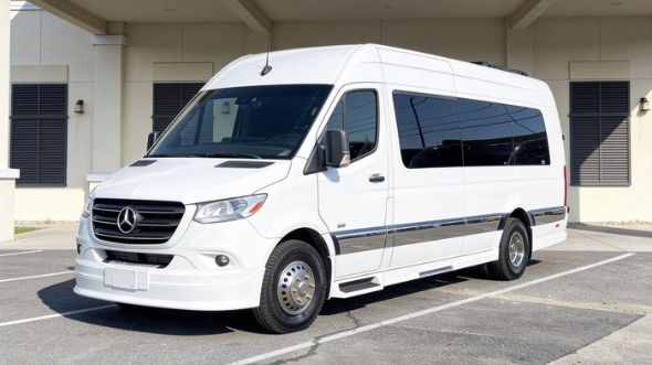 aurora wedding sprinter van rental