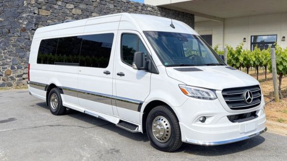 aurora wine tour sprinter van rental