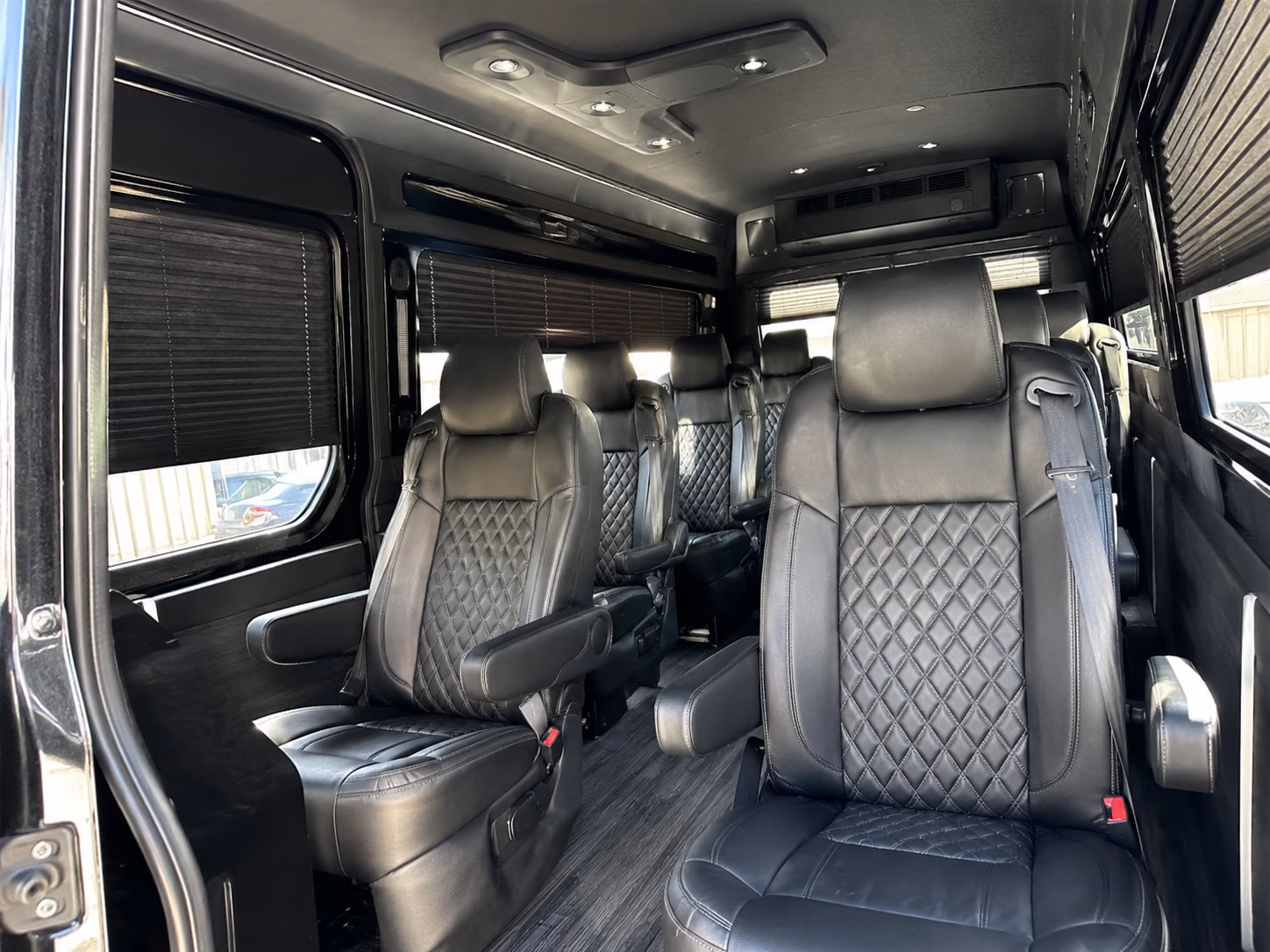 18 passenger sprinter van interior