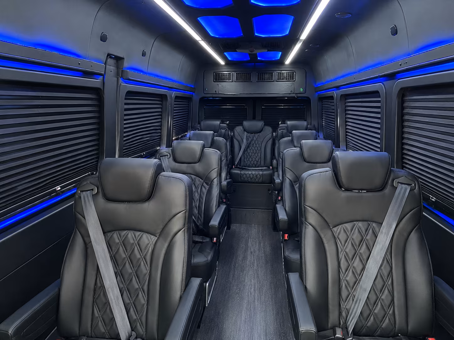 8 passenger sprinter van interior