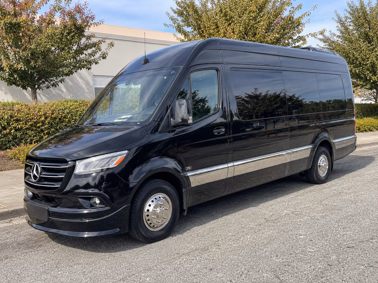 aurora sprinter van booking step 1