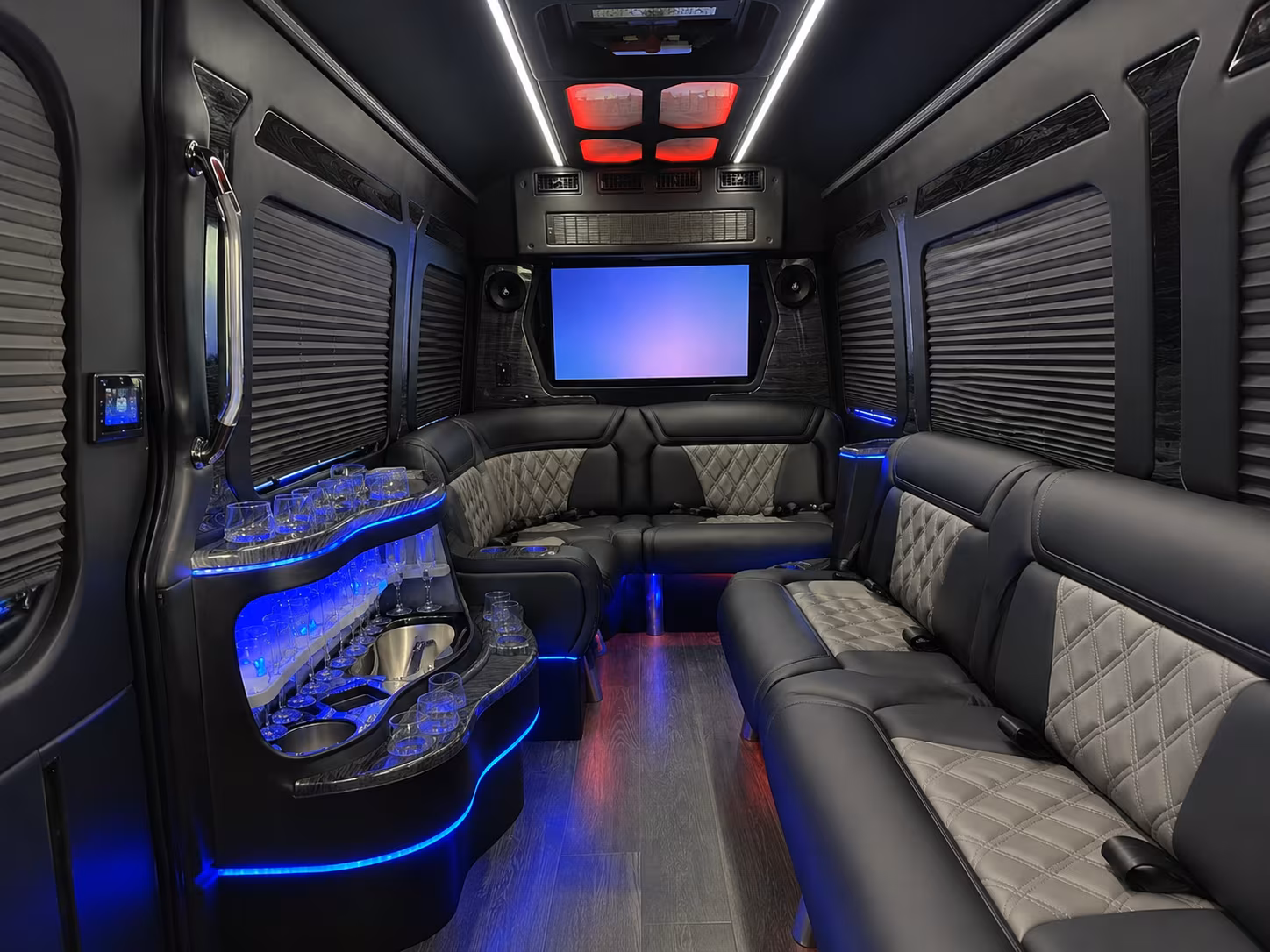 aurora sprinter van booking step 3