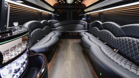 sprinter limousine inside aurora
